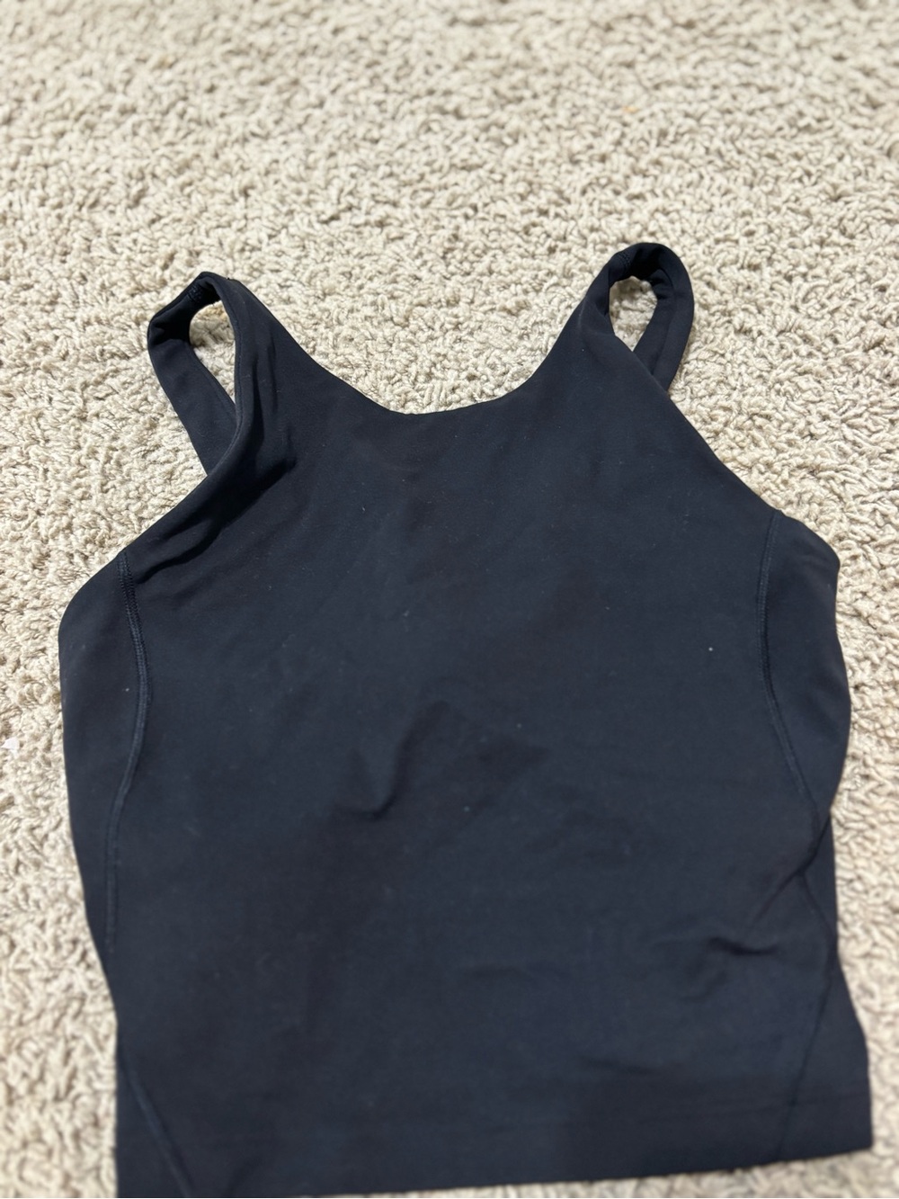 lululemon athletica Align High Neck Black Tank Top